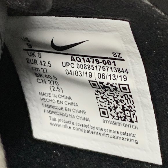 Nike Air Zoom Victory Tour Black Leather Golf Shoe main image 5